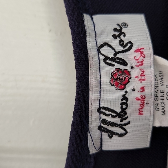 Urban Rose Navy A Line Dress - Picture 12 of 13